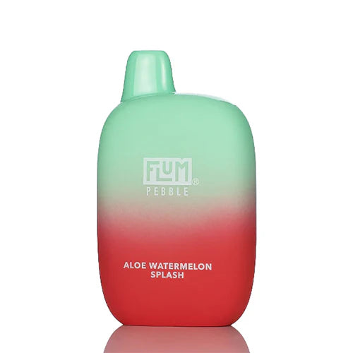 FLUM PEBBLE DISPOSABLE VAPE 6000 PUFFS Aloe Watermelon Icy