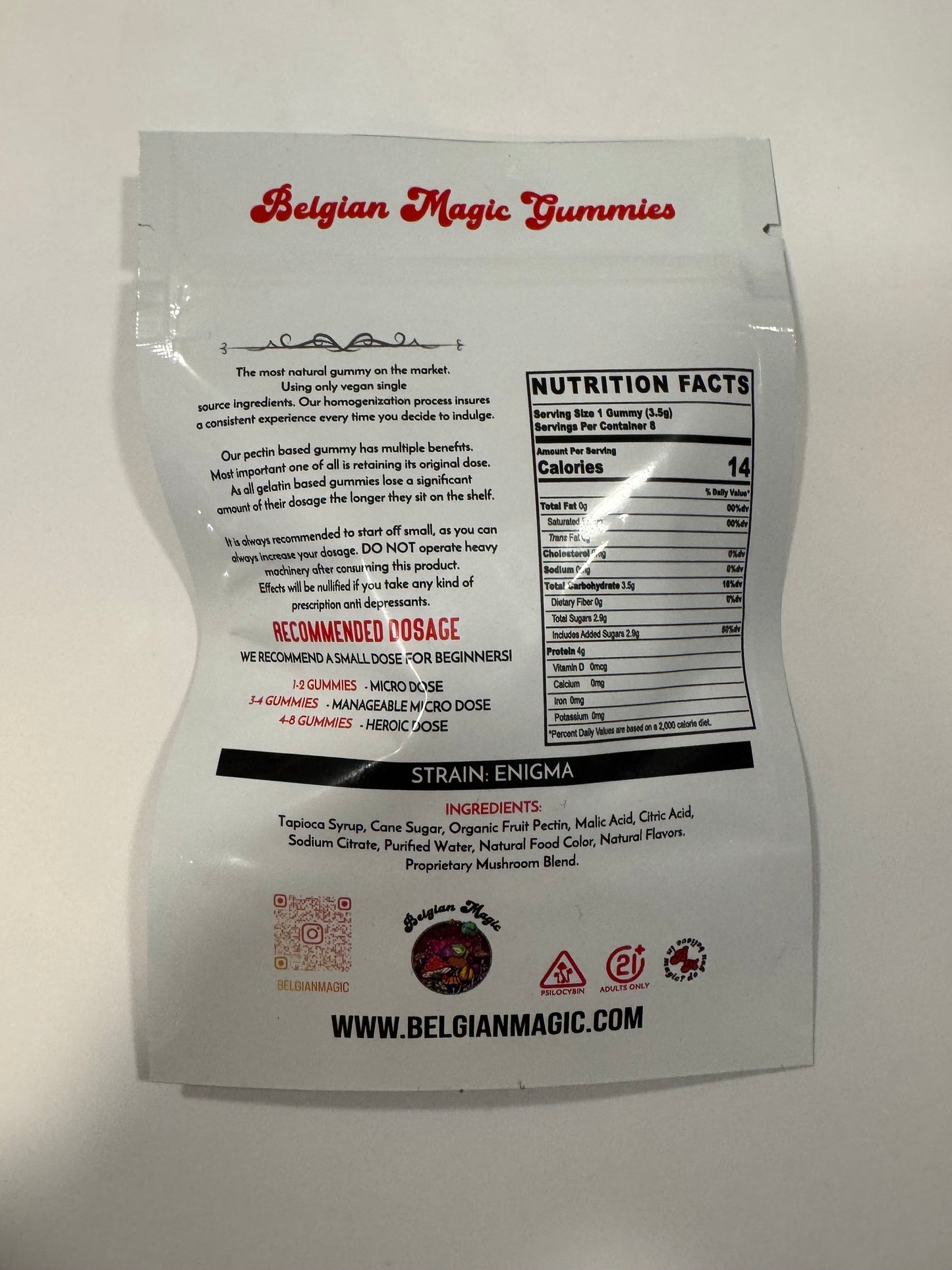 Belgian Magic Gummies Strain Enigma