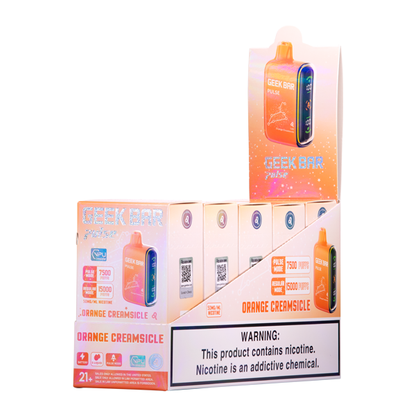 Orange Cream Geek Bar Pulse