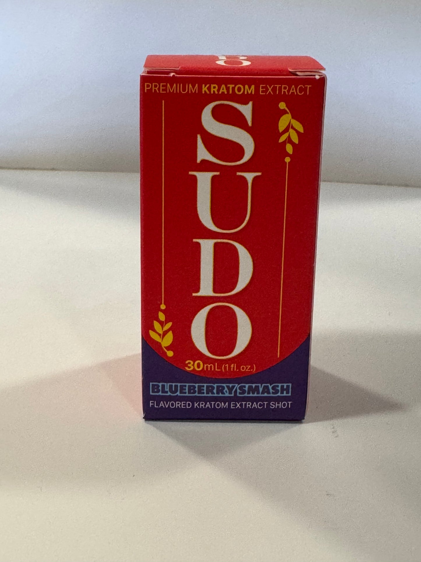 SUDO Premium Flavored Kratom Extract Blueberry Smash