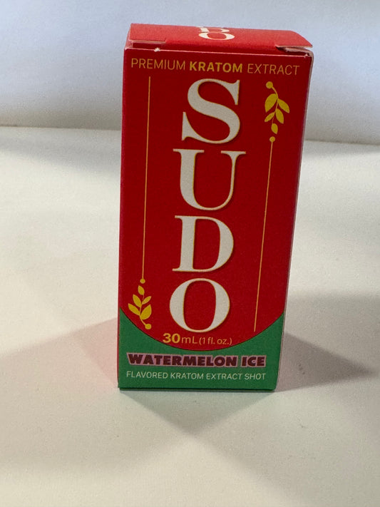 SUDO Premium Flavored Kratom Extract Watermelon Ice