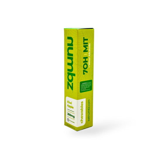 numbz 7-OH + MIT Chewable Tablets Kiwi Apple 15mg Per Tablet 300mg