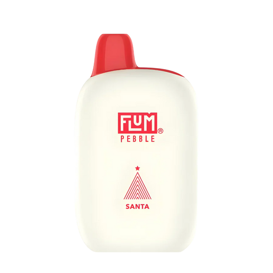 FLUM PEBBLE DISPOSABLE VAPE 6000 PUFFS Santa