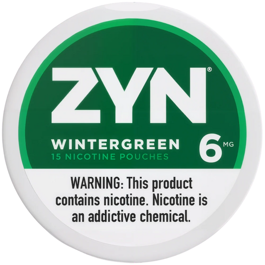 ZYN Wintergreen 6mg - 5 Pack