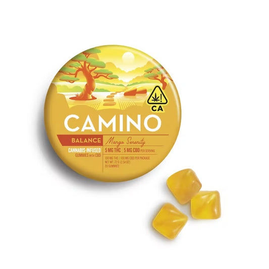 Camino 5:5 Mango Serenity CBD 'Balance' Gummies 100mg