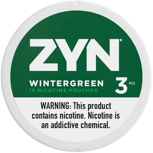 ZYN Wintergreen 3mg - 5 Pack