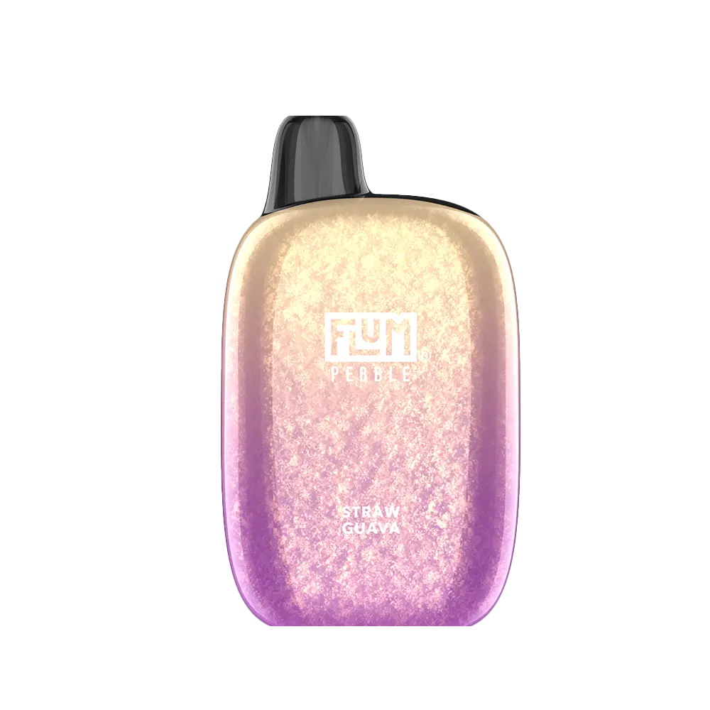 FLUM PEBBLE DISPOSABLE VAPE 6000 PUFFS Straw Guava
