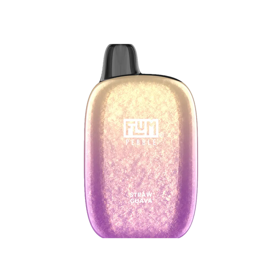 FLUM PEBBLE DISPOSABLE VAPE 6000 PUFFS Straw Guava