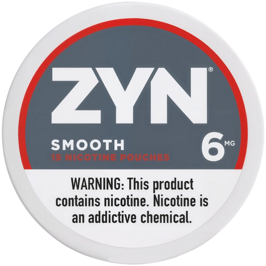 ZYN Smooth 6mg - 5 Pack
