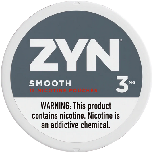 ZYN Smooth 3mg - 5 Pack
