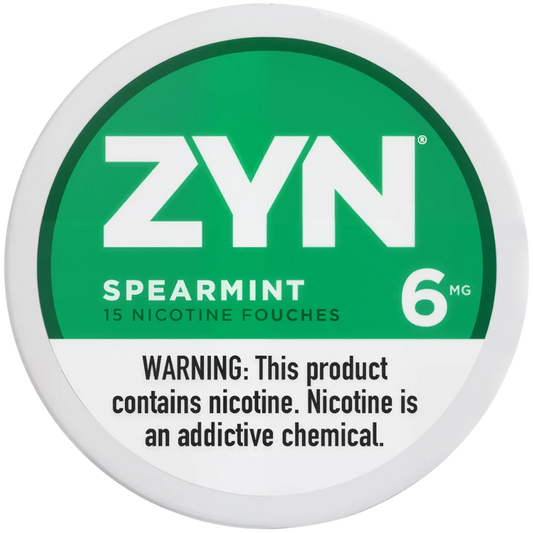 ZYN Spearmint 6mg - 5 Pack