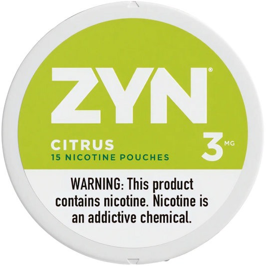 ZYN Citrus 3mg - 5 Pack