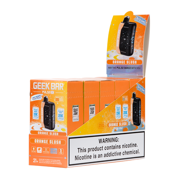 Orange Slush Geek Bar Pulse X 25K (Slush Edition)