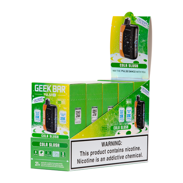Cola Slush Geek Bar Pulse X 25K (Slush Edition)