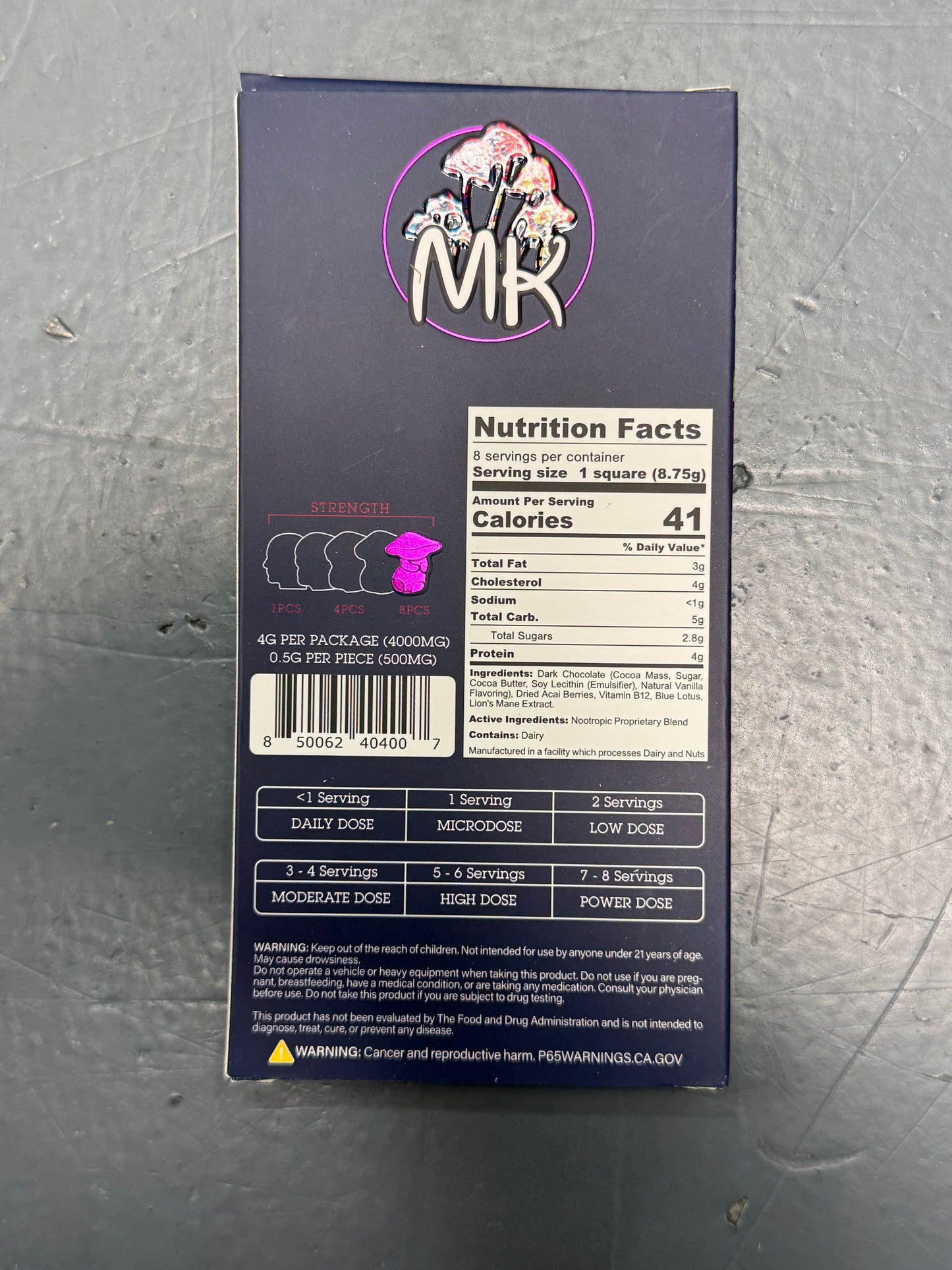 Acai Bliss Dark Chocolate