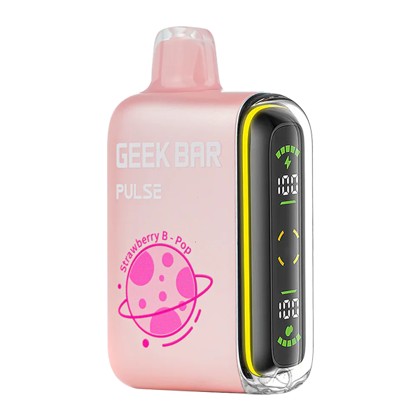 Strawberry B-Pop Geek Bar Pulse ZERO Nicotine