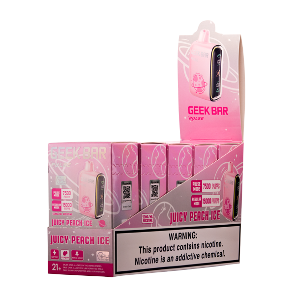 Geek Bar Pulse Juicy Peach Ice