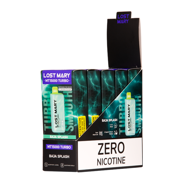 Baja Splash LOST MARY MT15000 Turbo (Nicotine-Free)