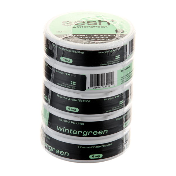 Wintergreen Sesh+ Pouches