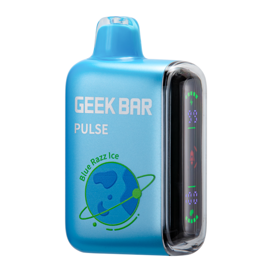 Blue Razz Ice Geek Bar Pulse ZERO Nicotine