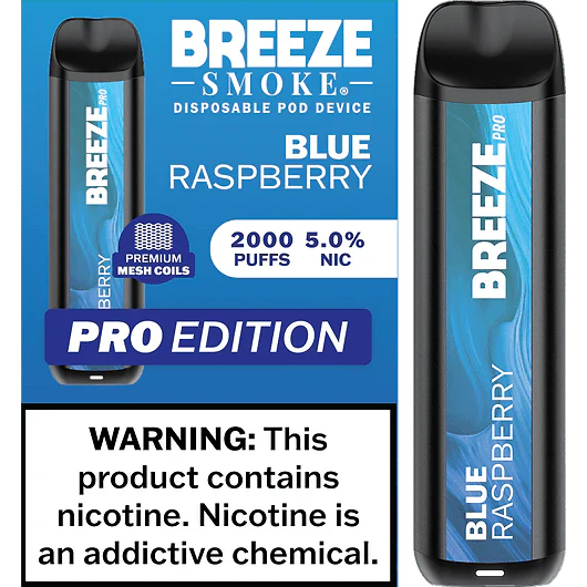 Breeze Pro 2000 Blue Raspberry