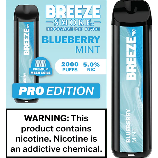 Breeze Pro 2000 Blueberry Mint