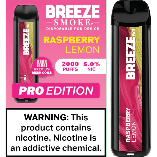 Breeze Pro 2000 Raspberry Lemon